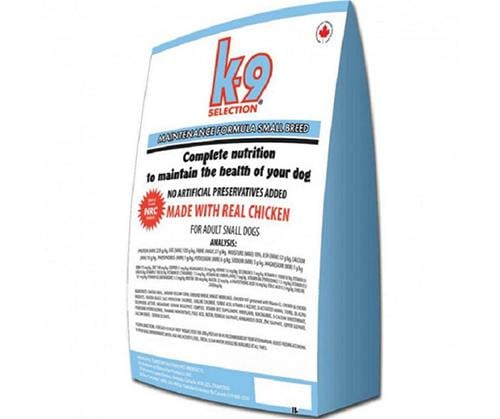 Корм для собак мелких пород K9 Selection Small Breed Maintenance 20 кг (30977)