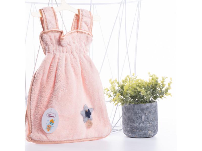 Полотенце кухонное микрофибра Платье 6133 Розовый (DR008943)