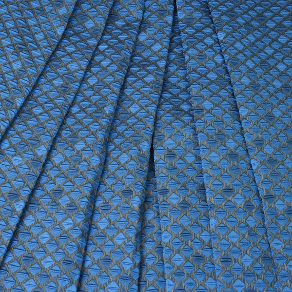 Ткань портьерная жаккардовая IDEIA Рубик V-13 3,0 м Синий (2200004151410)