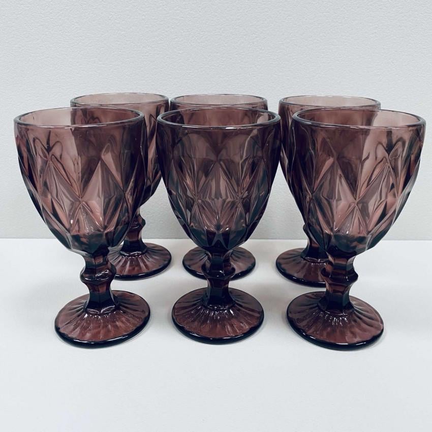 Набір келихів для вина A-PLUS 9051/2257 310 мл 6 шт. Purple Red (2380477908) - фото 6 Набір келихів для вина A-PLUS 9051/2257 310 мл 6 шт. Purple Red (2380477908) - фото 6