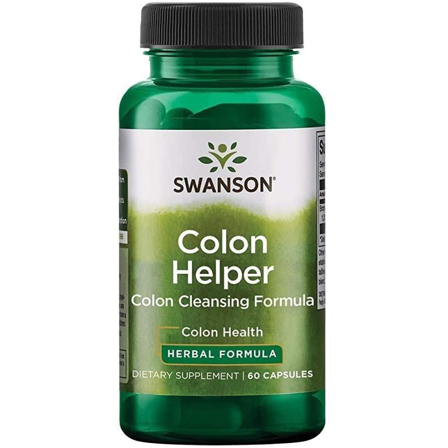 Очистка кишечника Swanson Colon Helper 60 Caps