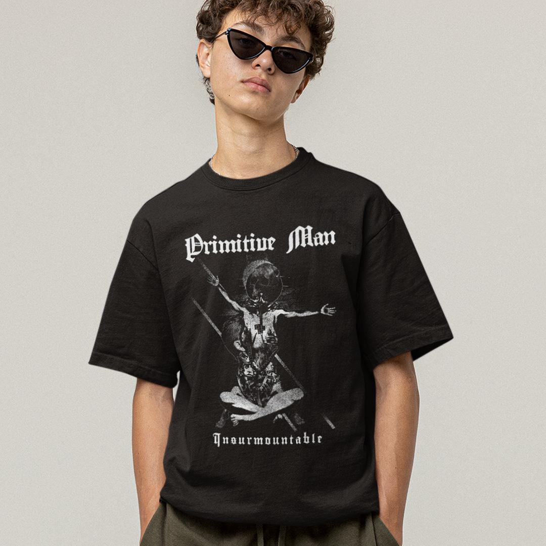 Футболка унисекс Primitive Man Insurmountable 2XL Черный (0000012504)