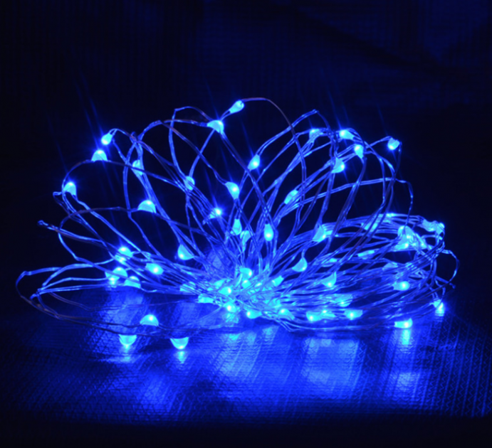 Гирлянда-роса 100 LED RD-9026 RGB 220 V 10 м