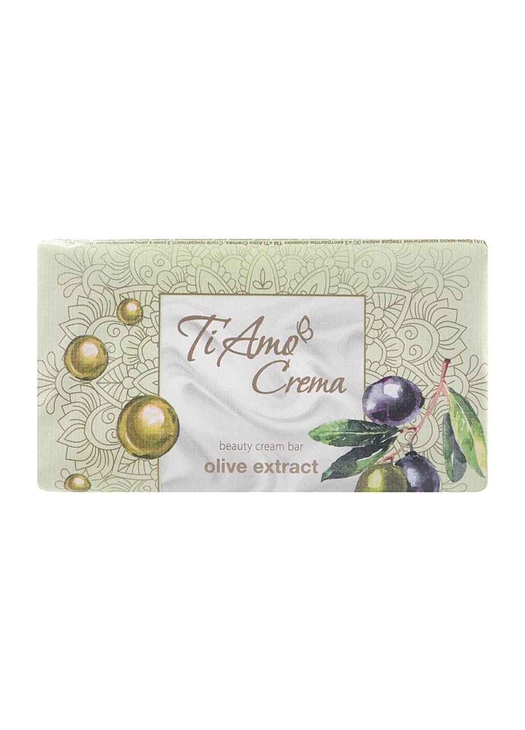 Крем-мило косметичне Ti Amo Crema тверде з екстрактом оливки 125 г
