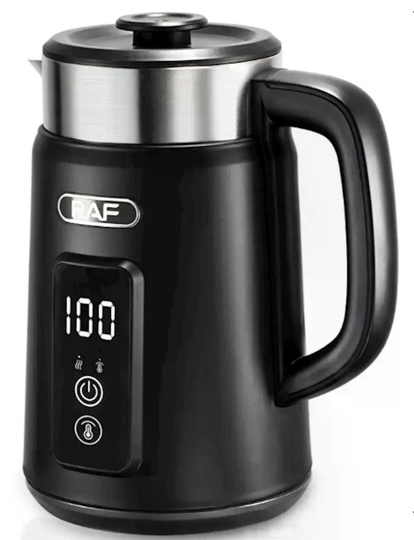 Електрочайник RAF R.7938 нержавіюча сталь індикатор рівня води 1,5 л 2000 Вт Чорний (f62d37bc) - фото 3 Електрочайник RAF R.7938 нержавіюча сталь індикатор рівня води 1,5 л 2000 Вт Чорний (f62d37bc) - фото 3