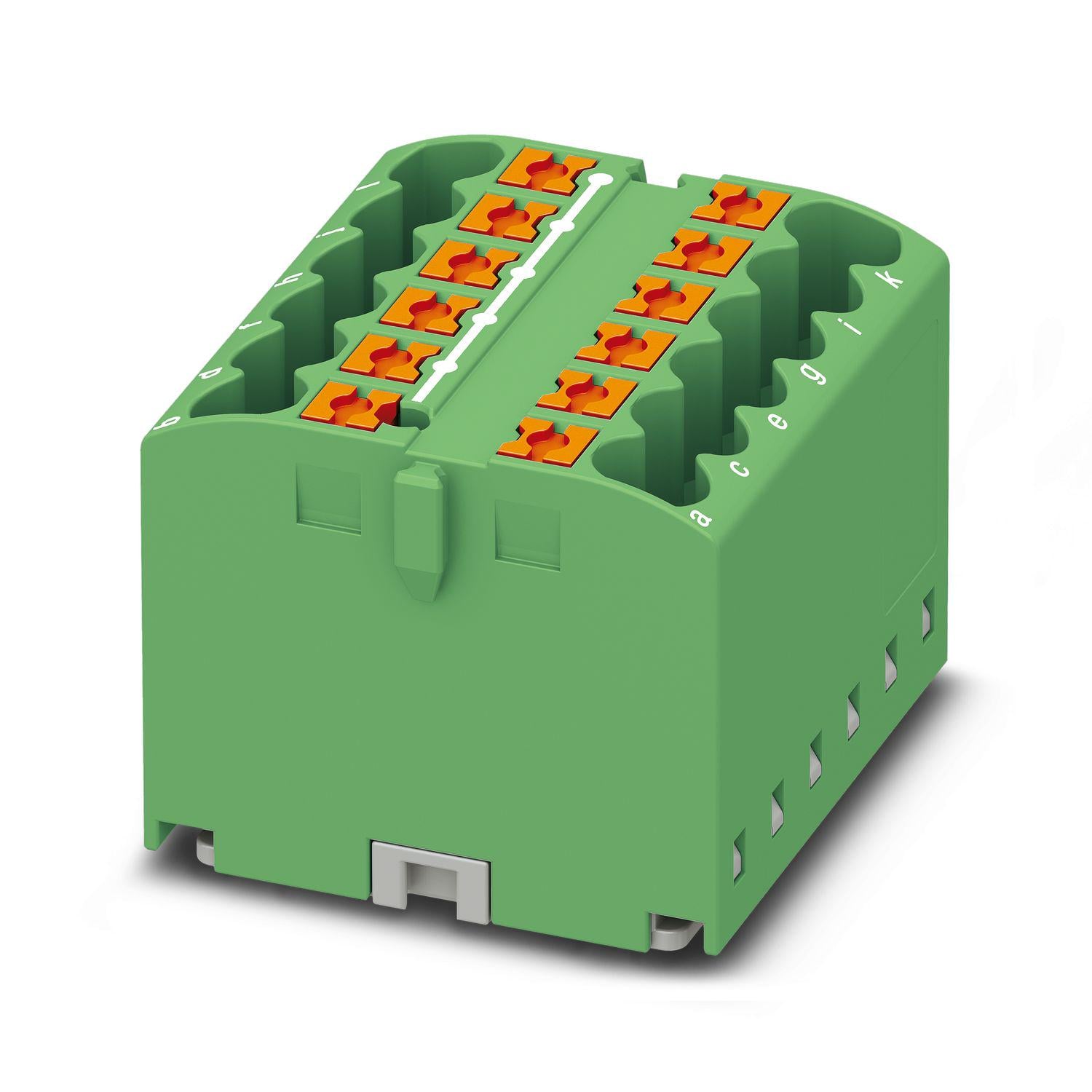 Розподільний блок Phoenix Contact PTFIX 12X2,5 GN 450В 24A Push-in Зелений (3273294) Розподільний блок Phoenix Contact PTFIX 12X2,5 GN 450В 24A Push-in Зелений (3273294)