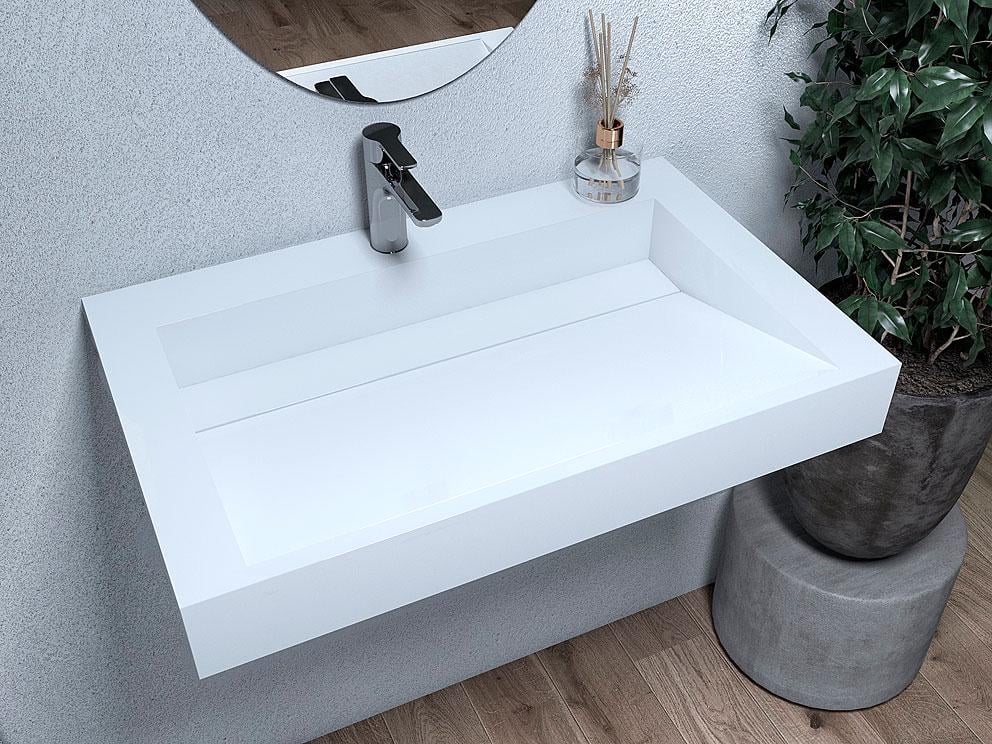 Умывальник накладной Luxor Maestro 80 (639)