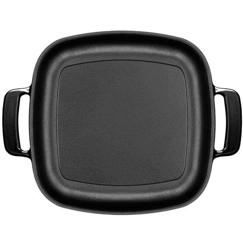 Сковорідка чавунна для грилю Bra Efficient Iron 24х24 см (101005510) - фото 2