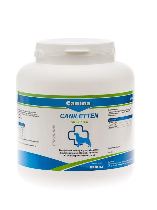 Комплекс для взрослыx собак Canina Caniletten 2000 г 1000 таб. (4027565120321)
