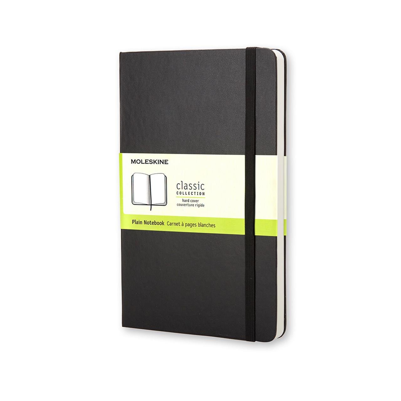 Блокнот Moleskine Classic средний 13х21 см 240 страниц нелинованный Черный (9788883701146)
