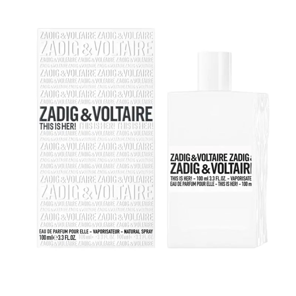 Парфумована вода для жінок аромат похож на Zadig & Voltaire This Is Her 100 мл (3423474891856)