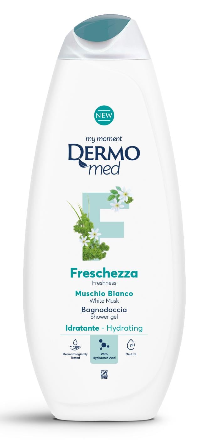 Гель для душа DermoMed Bagnodoccia с белым мускусом 650 мл (129509)