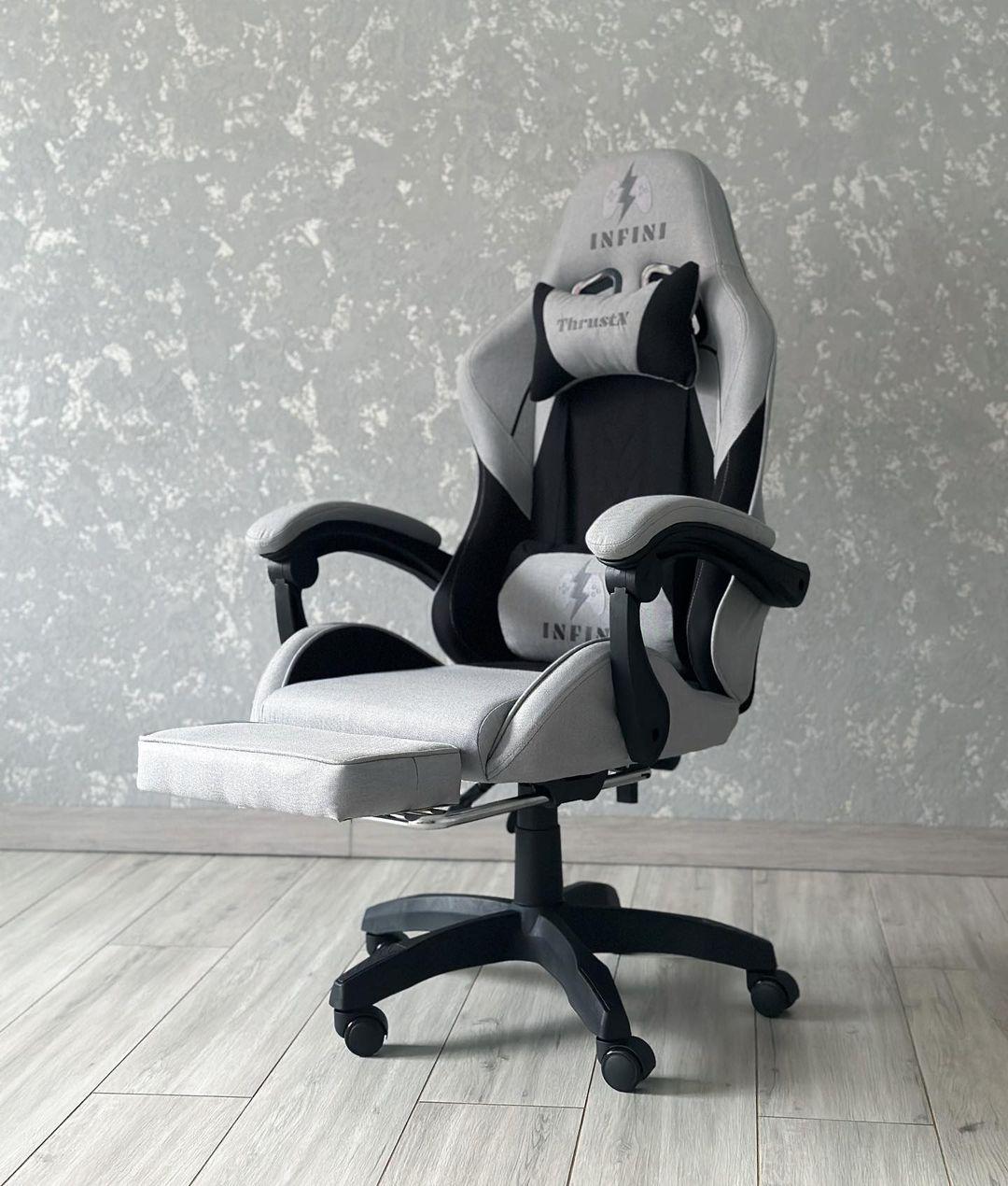 Кресло геймерское INFINI X Серый/Черный (1572) - фото 2