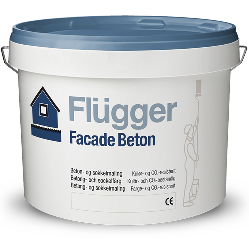 Краска фасадная Flugger Facade Beton 9,1 л Матовый (180-2709-3116)