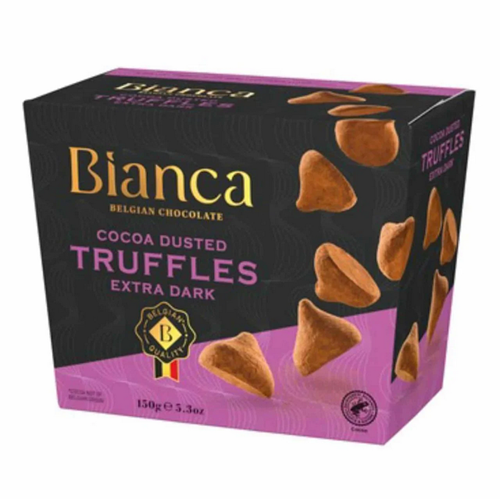 Цукерки Bianca Belgian Chocolate Truffles Extra Dark 150 г