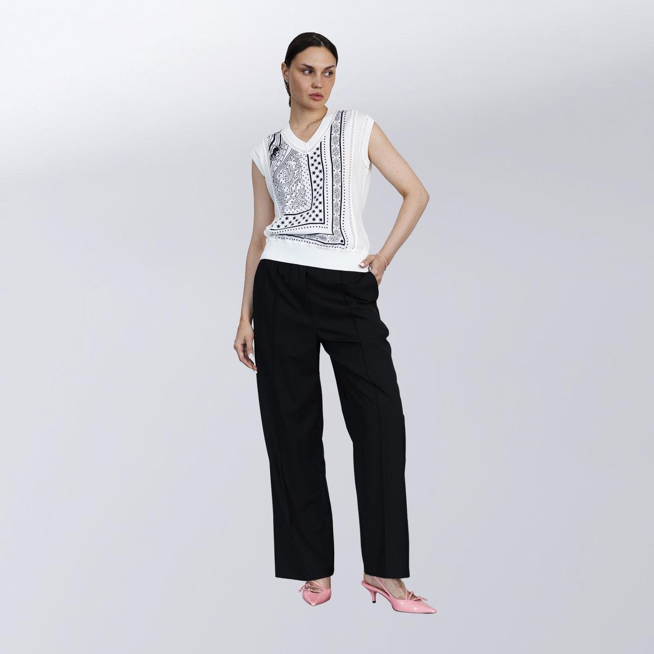 Блуза жіноча повсякденна Hermès White Astrologie Bandana S Білий (2588762892) - фото 2 Блуза жіноча повсякденна Hermès White Astrologie Bandana S Білий (2588762892) - фото 2