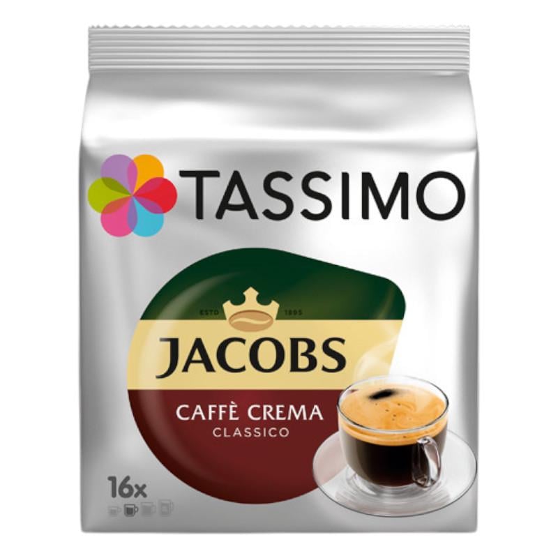 Кофе в капсулах Jacob Tassimo Caffe Crema Classico 16 шт.