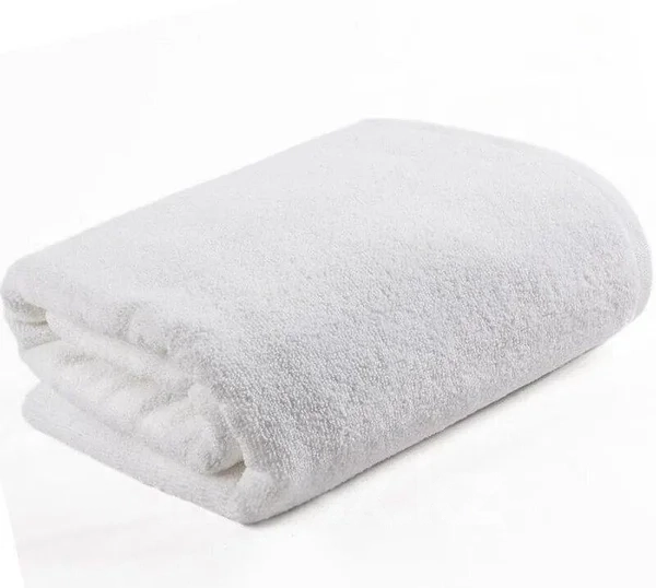 Рушник махровий Aisha Hotel 70x140 см Білий (25897744)