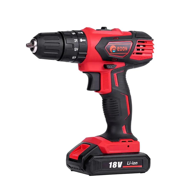Шуруповерт акумуляторний Edon AD-18CP (30079914)