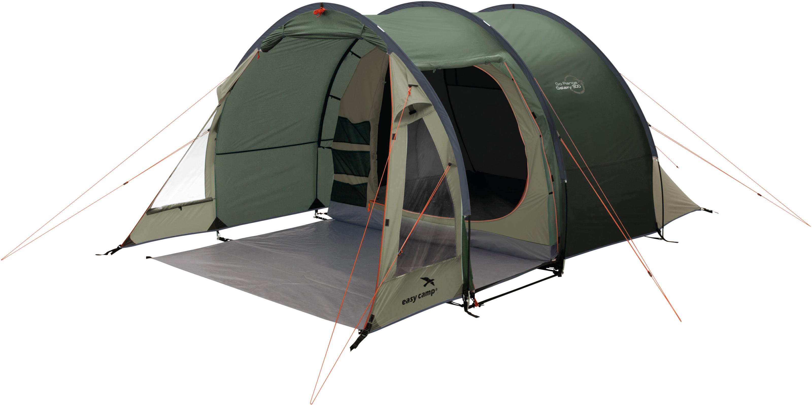 Палатка трехместная Easy Camp Galaxy 300 Rustic Green (120390)