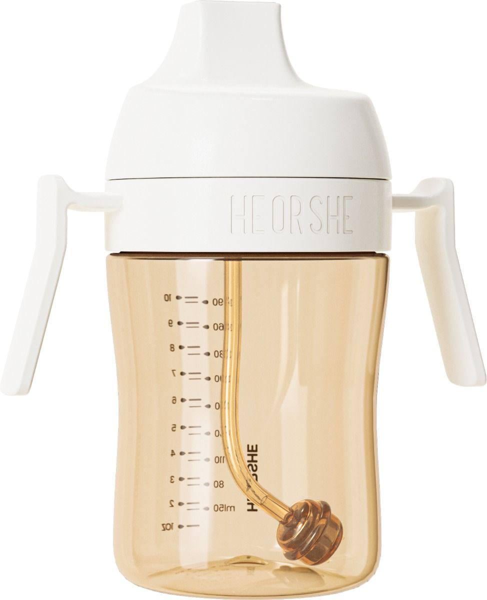 Поильник детский HEORSHE 300 мл Белый