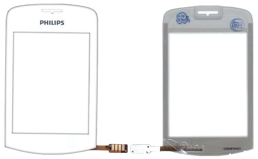 Тачскрин для смартфона Philips Xenium X518 Белый