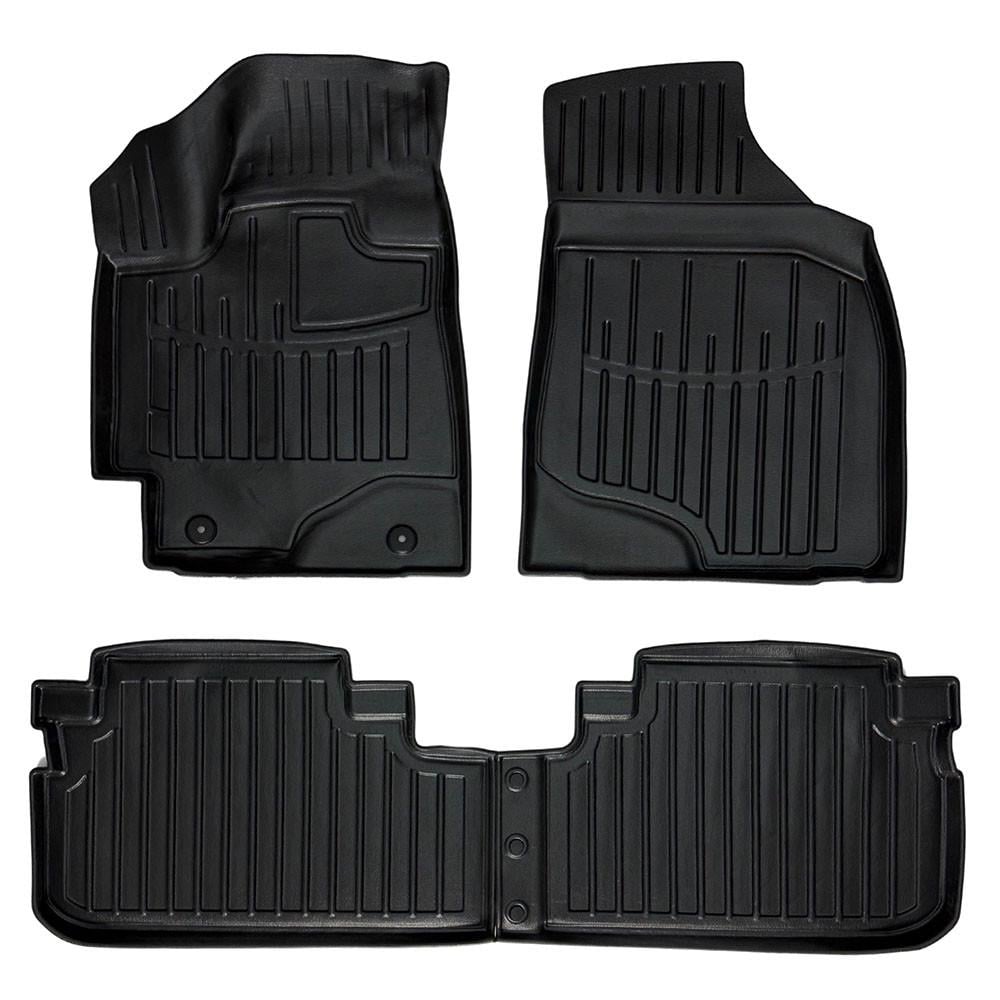 Коврики в салон SOVA-PL для Toyota Highlander XU40 2008-2013 резиновые 4 шт. Черный (28800579) Коврики в салон SOVA-PL для Toyota Highlander XU40 2008-2013 резиновые 4 шт. Черный (28800579)