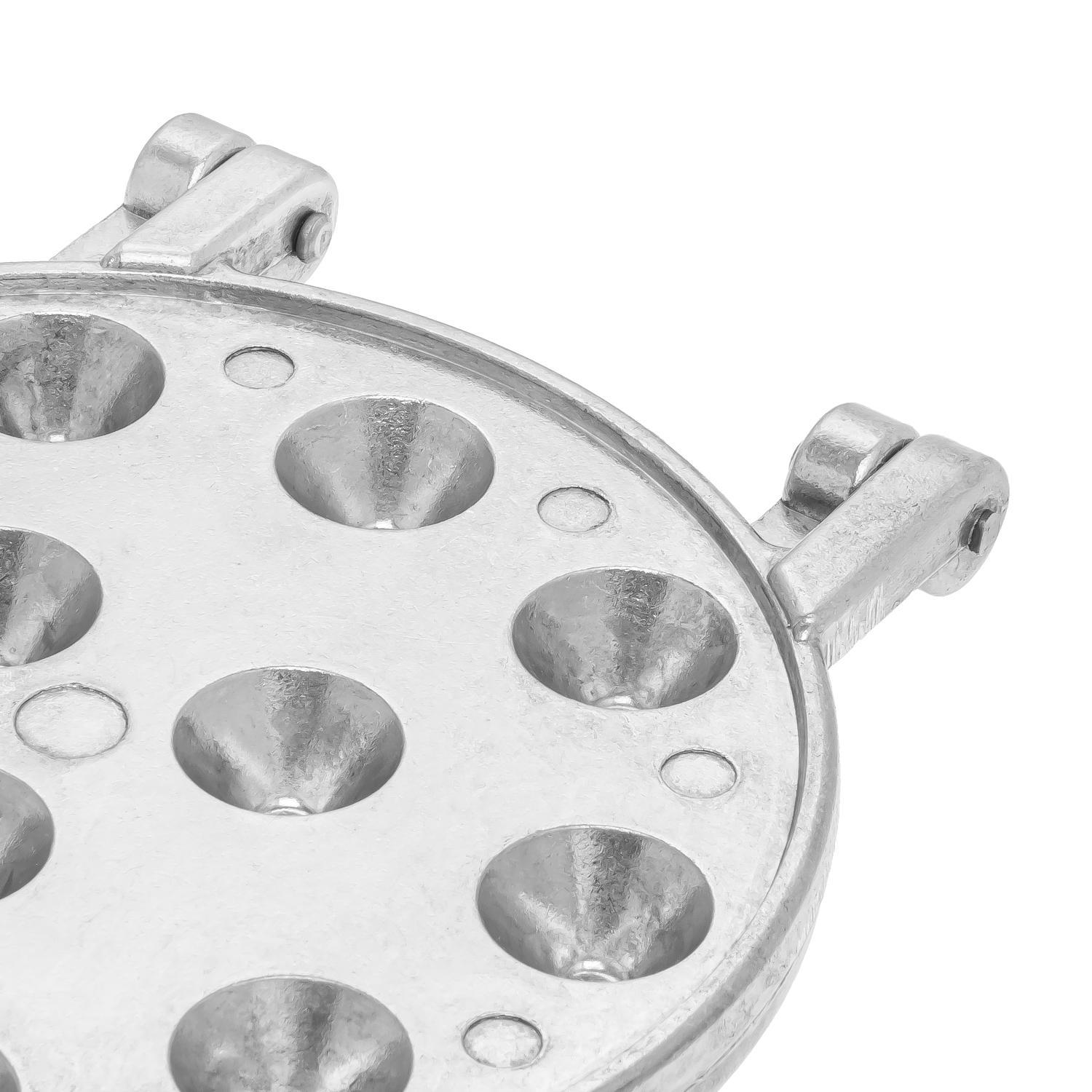 Форма для выпекания орешков ХЕАЗ на 12 половинок орехов со съемными ручками (87441) - фото 11 Форма для выпекания орешков ХЕАЗ на 12 половинок орехов со съемными ручками (87441) - фото 11