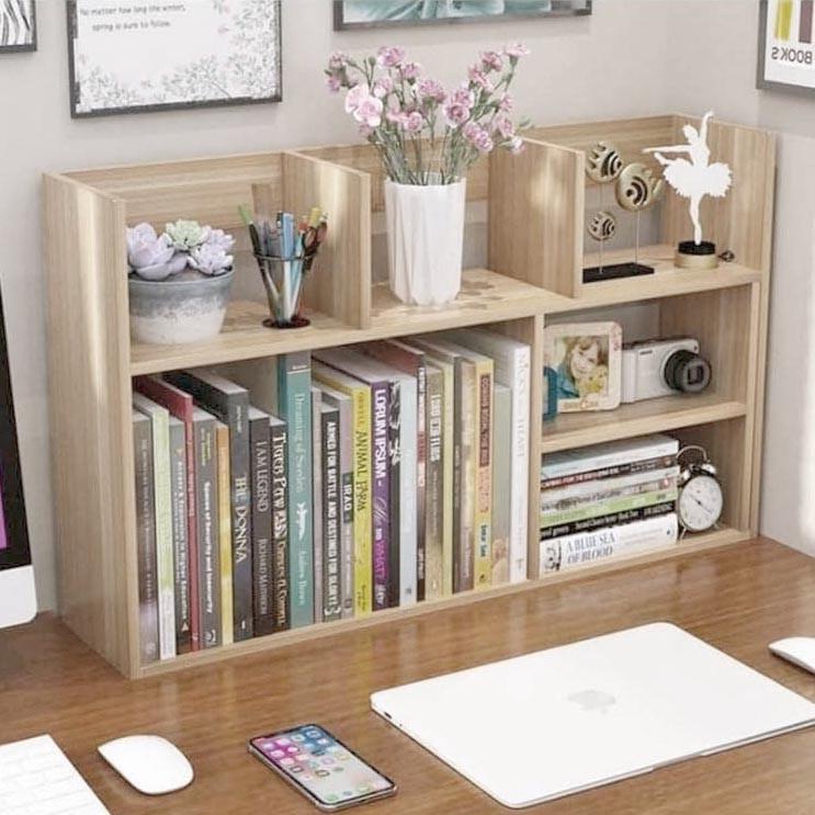 Полка-надстройка настольная из дерева Мейлис бланже (АКД-022701)