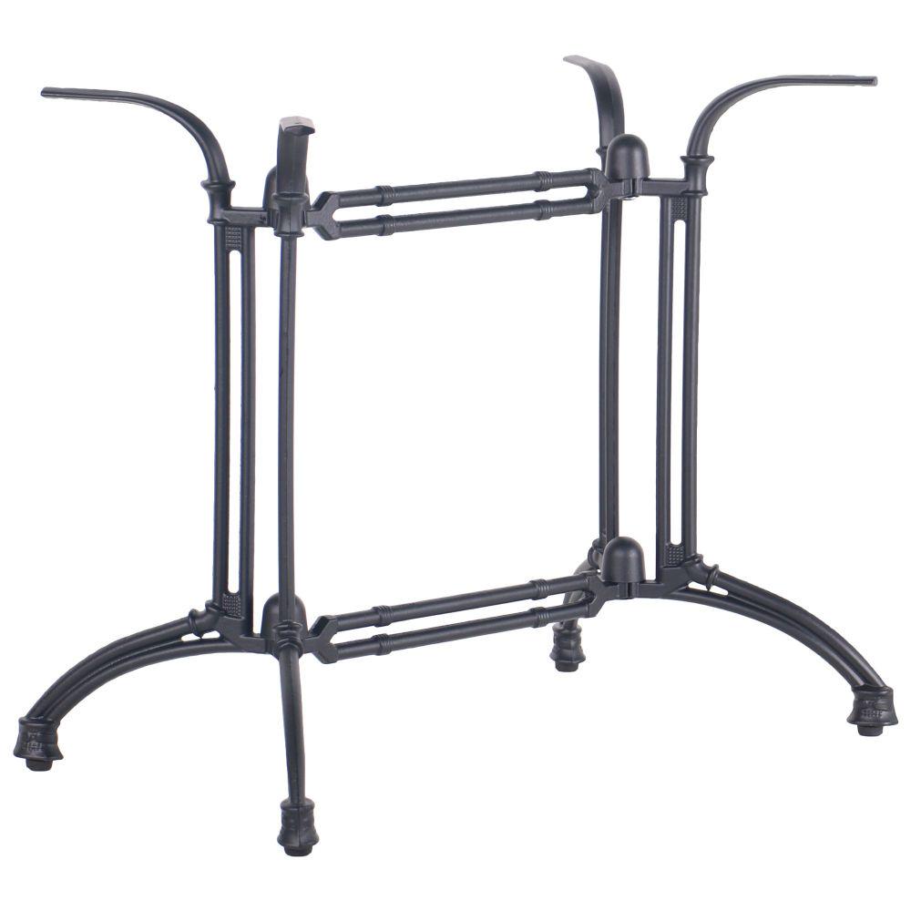 База AMF Sparta Lux Double для стола 720x800x550 мм чугун Черный