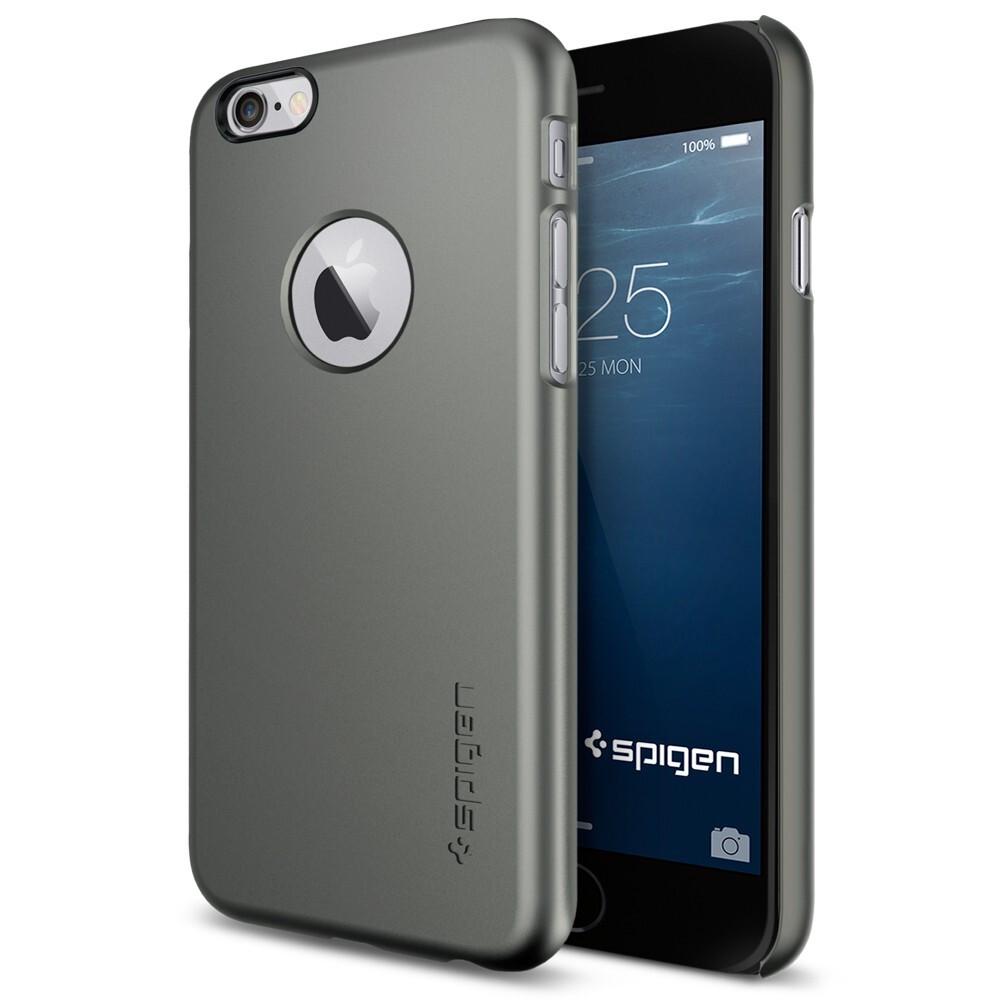 Чехол-накладка Spigen SGP Case Thin Fit A Series for iPhone 6/6S, GunMetal (SGP10944) Чехол-накладка Spigen SGP Case Thin Fit A Series for iPhone 6/6S, GunMetal (SGP10944)