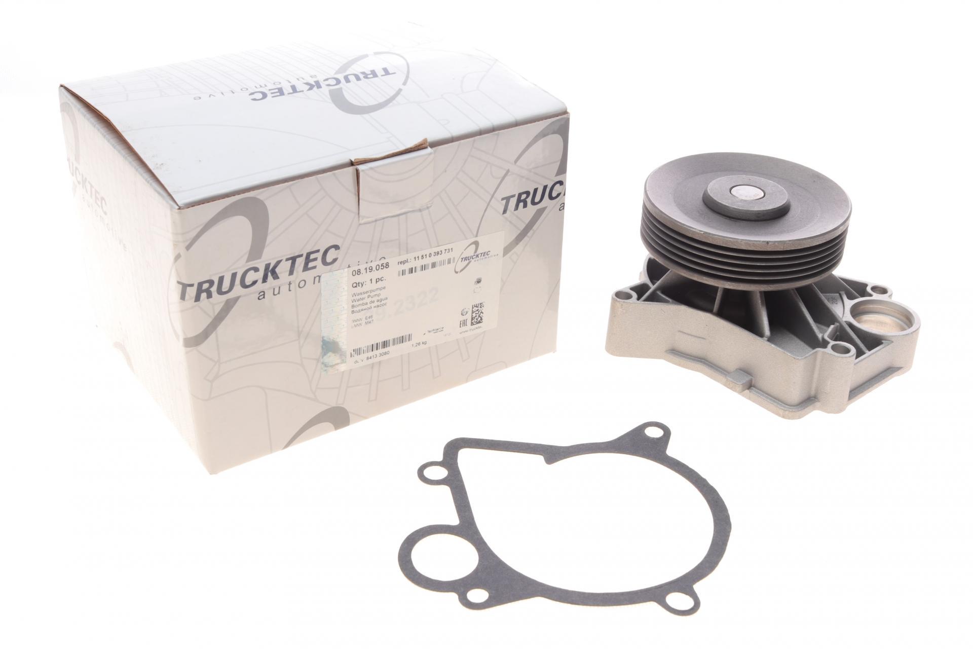 Водяная помпа TRUCKTECAUTOMOTIVE BMW 3 E46 318d/320d 98-03 (08.19.058) Водяная помпа TRUCKTECAUTOMOTIVE BMW 3 E46 318d/320d 98-03 (08.19.058)