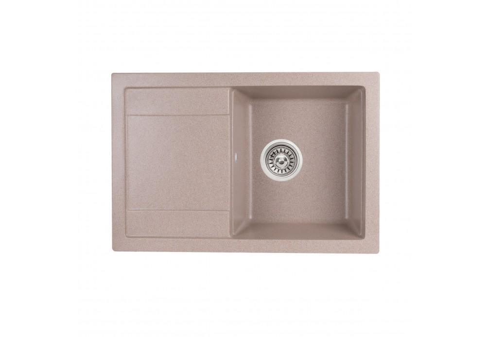 Кухонная мойка Q-tap CS 7449 Beige (QT7449BEI551)