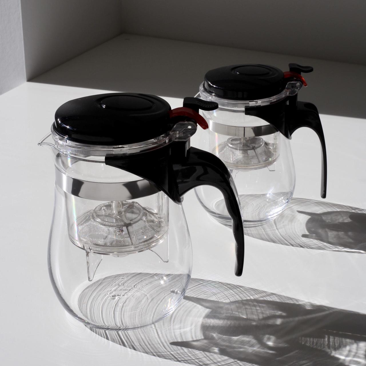 Чайник заварочный с системой слива Гунфу из жаропрочного стекла 1000 мл (00000010181) - фото 4 Чайник заварочный с системой слива Гунфу из жаропрочного стекла 1000 мл (00000010181) - фото 4
