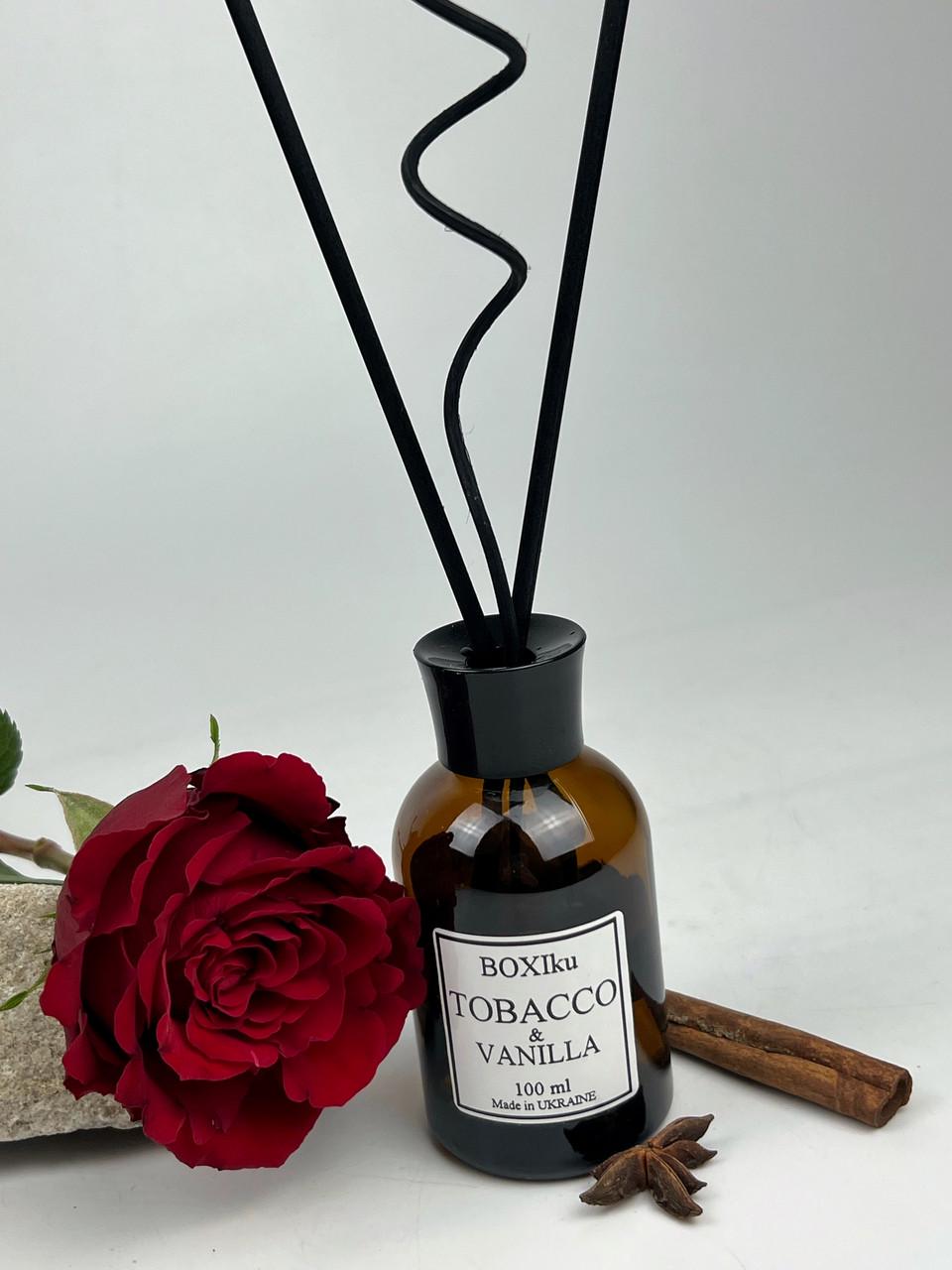 Аромадифузор для дому Boxiku Tobacco & Vanilla 100 мл - фото 4 Аромадифузор для дому Boxiku Tobacco & Vanilla 100 мл - фото 4