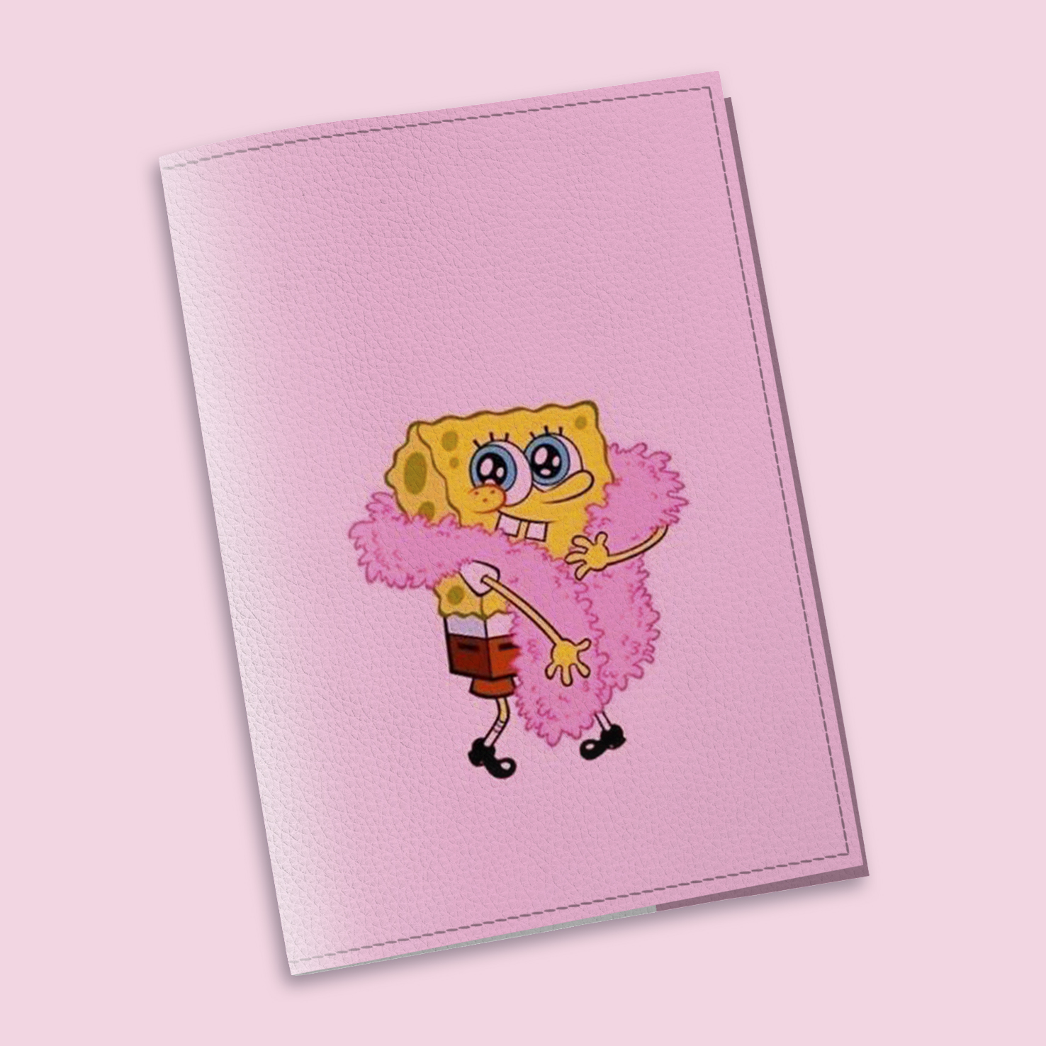Обкладинка на паспорт Wall-style The cover Спанч Боб 9,6x13,3 см (912091)