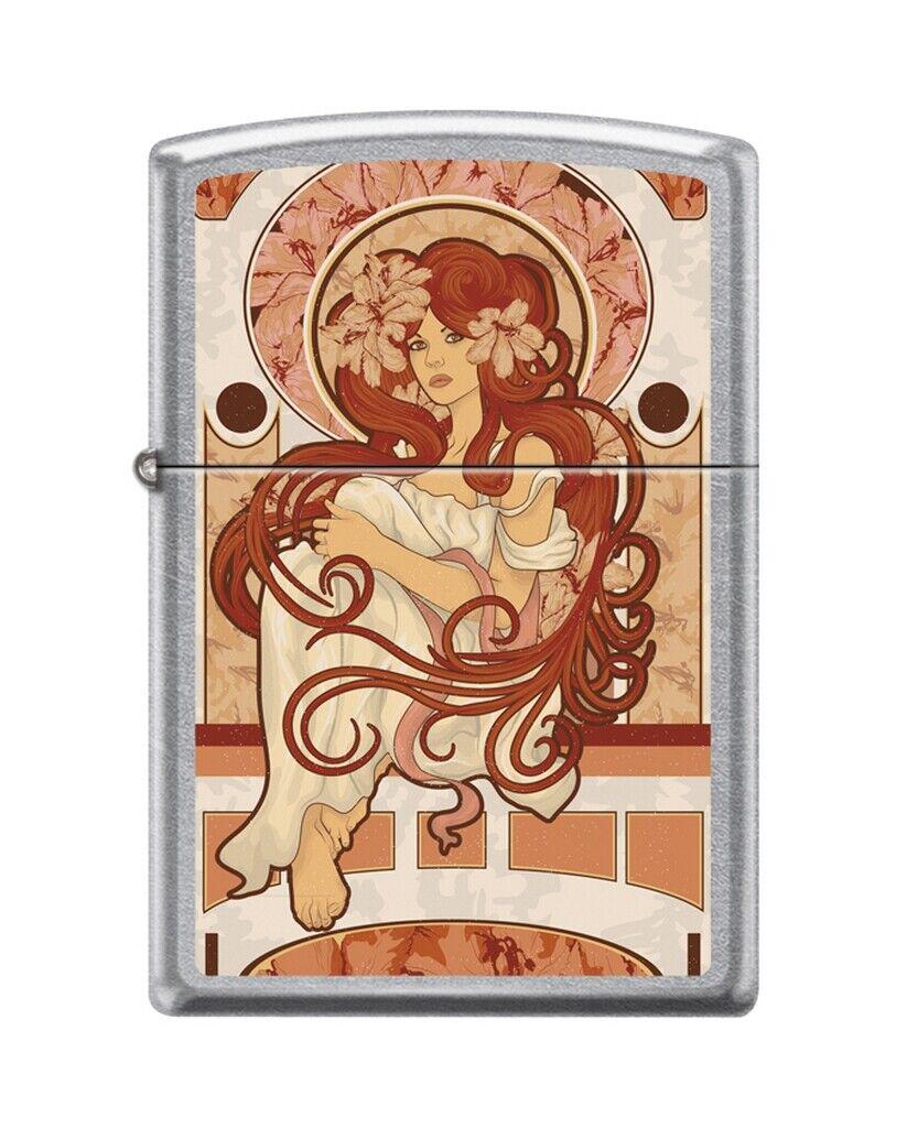 Запальничка Zippo Nouveau Woman Long Hair