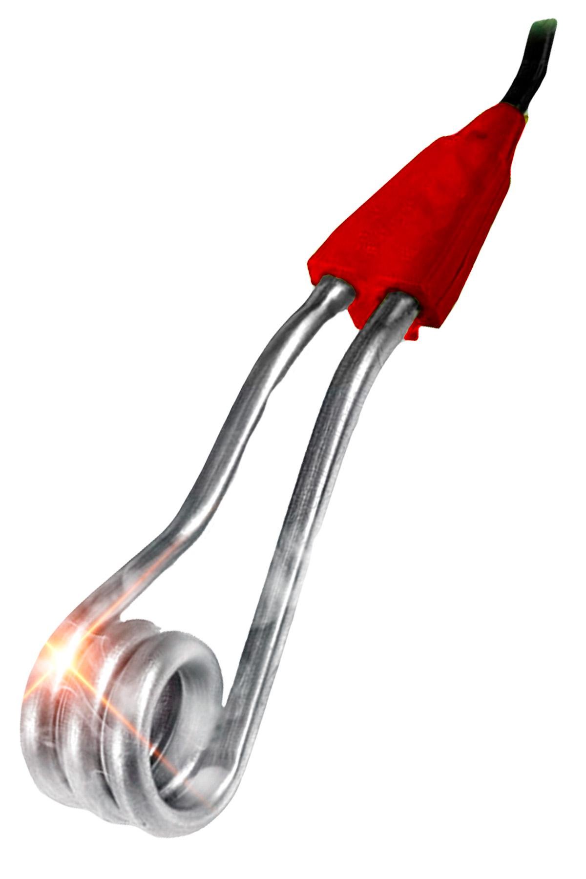 Кип'ятильник електричний занурювальний BRS алюмінієвий побутовий 500 Вт Red (543193695)