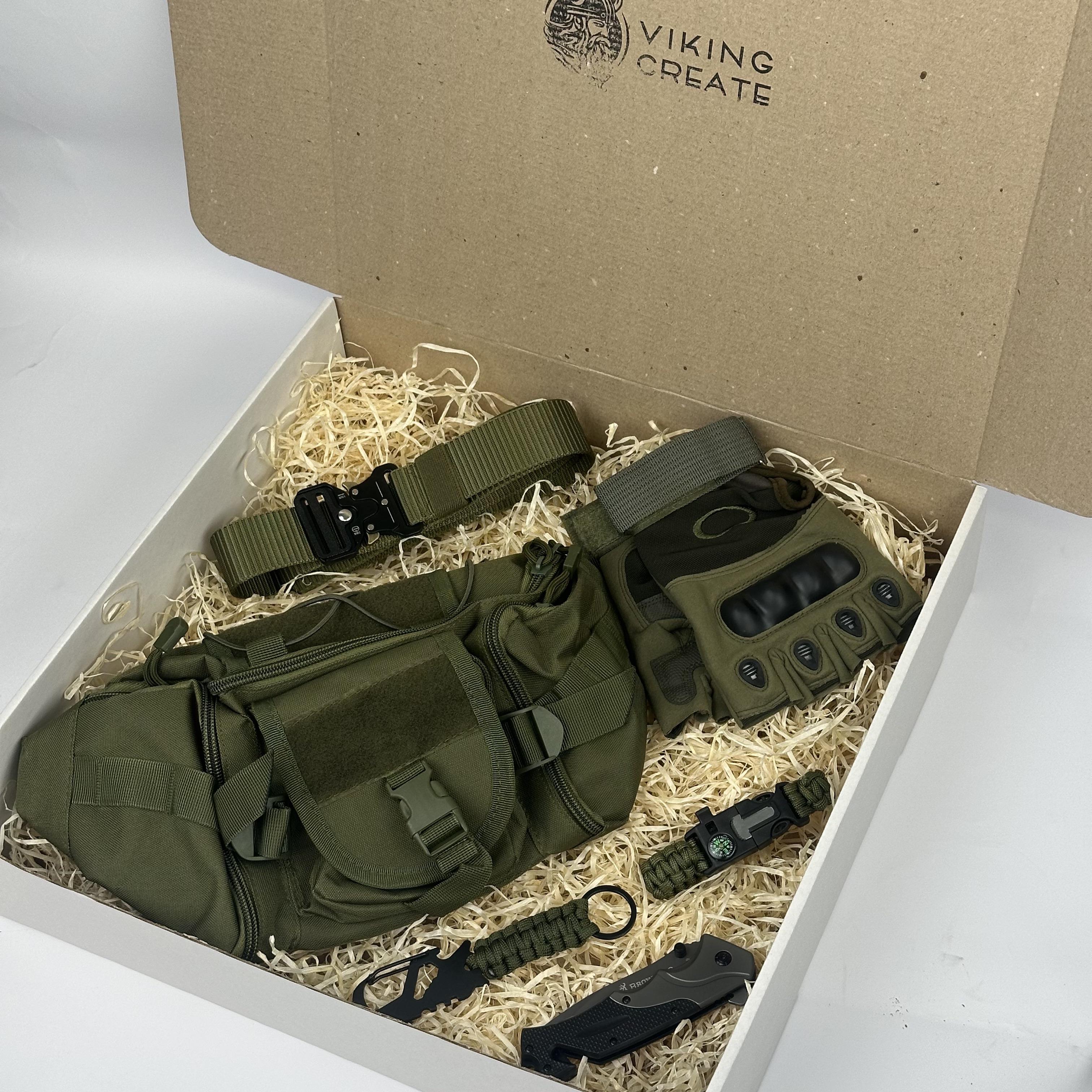 Подарочный набор для военных Comfort Улучшенный Хаки