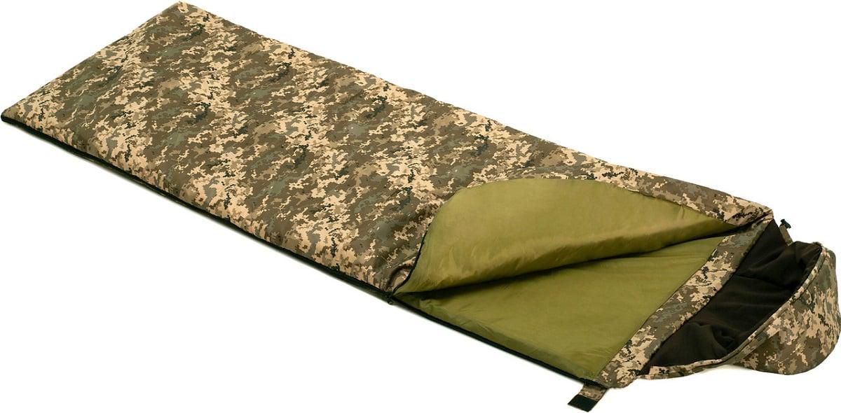 Спальный мешок Average Камуфляж с капюшоном 195х75см (A00070)