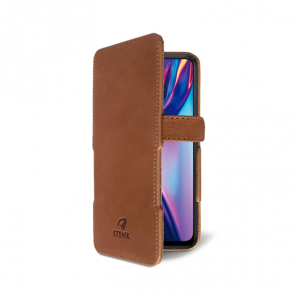 Чехол книжка Stenk Prime для OPPO A12 Коричневый (66856) Чехол книжка Stenk Prime для OPPO A12 Коричневый (66856)