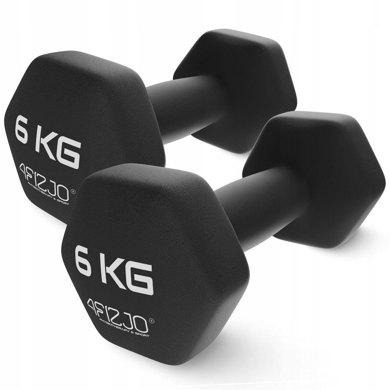 Гантели виниловые 4FIZJO Classic 2x6 кг (P-5905973403191)