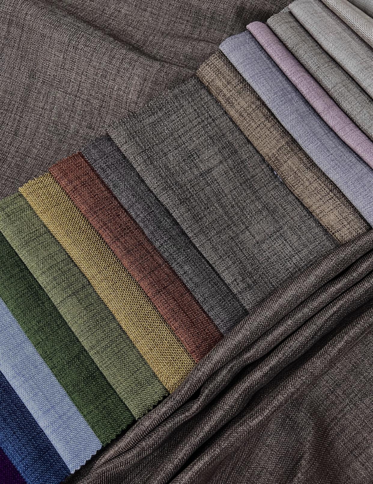 Однотонная ленная штора с подкладкой blackout на тесьме 6 см 200х260 см Коричневый (21309-1457-T47) - фото 4 Однотонная ленная штора с подкладкой blackout на тесьме 6 см 200х260 см Коричневый (21309-1457-T47) - фото 4