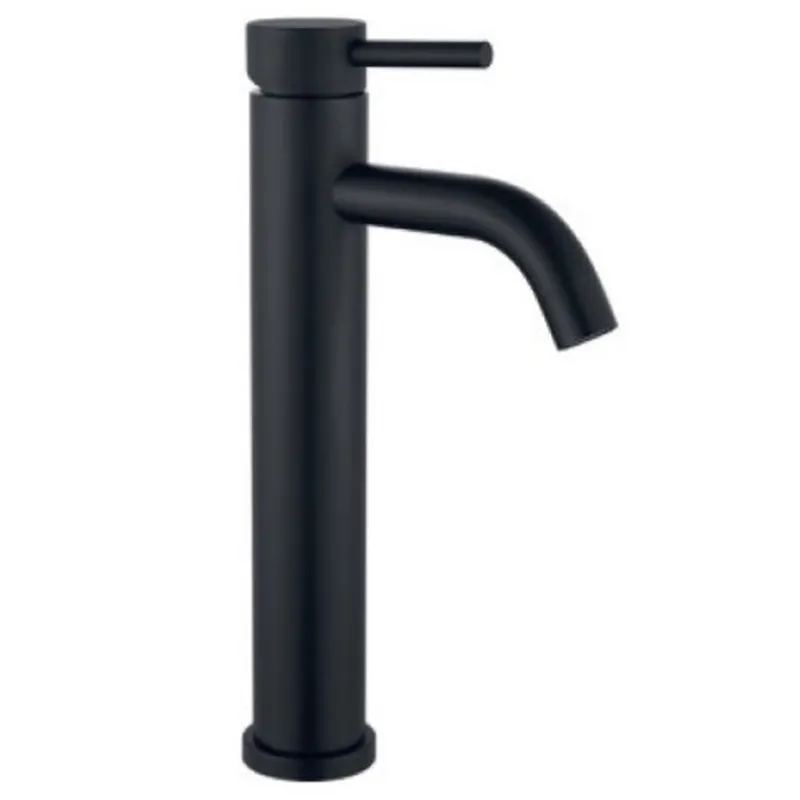 Смеситель для умывальника MIXXUS SUS-001-B-High из нержавеющей стали SUS304 Черный (MI6099)