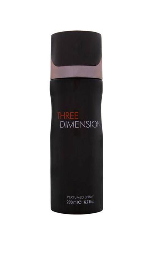 Дезодорант парфумований Fragrance World Three Dimension (30856)