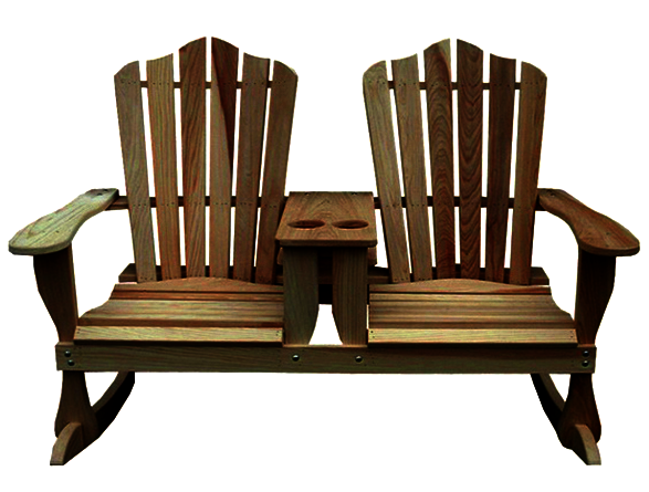 Кресло садовое из дерева Айдаркен Мускат (КЕА-002007)