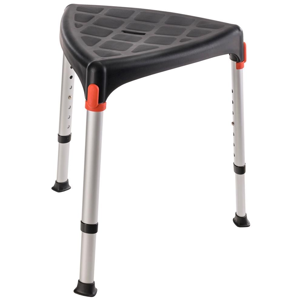 Стул-табурет для ванны и душа треугольный (KING-BSTTA-00)