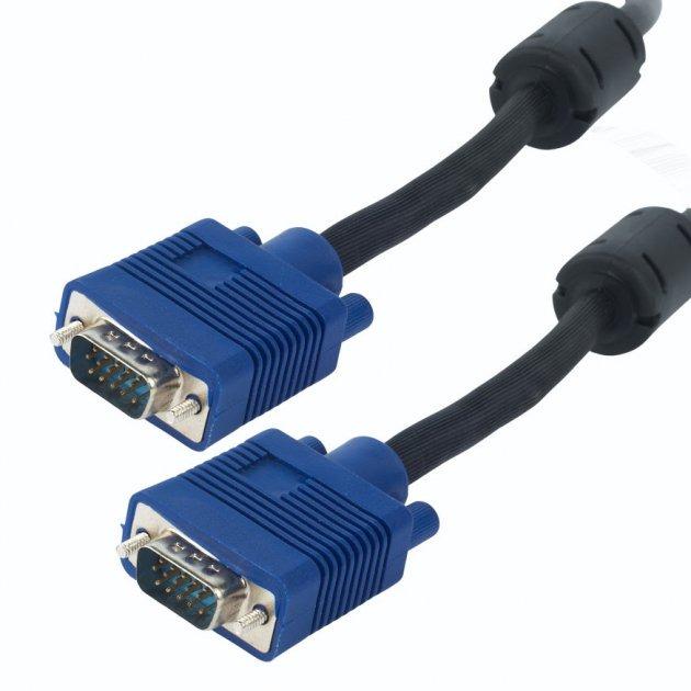 Кабель мультимедійний ProfCable2-1000 VGA Plug to VGA Plug 10 м Чорний (566547) - фото 5