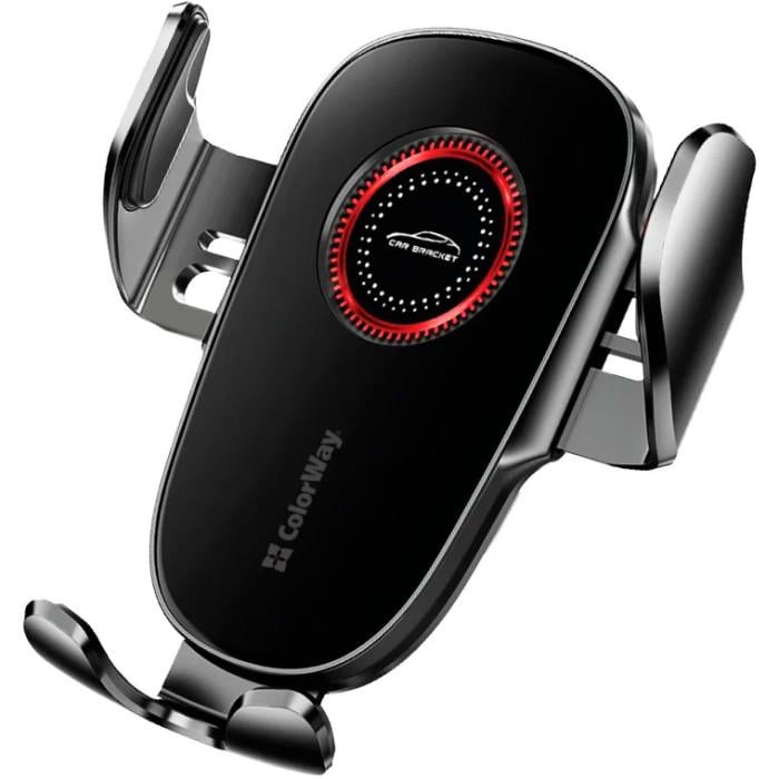 Автомобильный держатель ColorWay ClampSnap Holder 4,7-6,7" 360° Black (CW-CHMH19-BK)