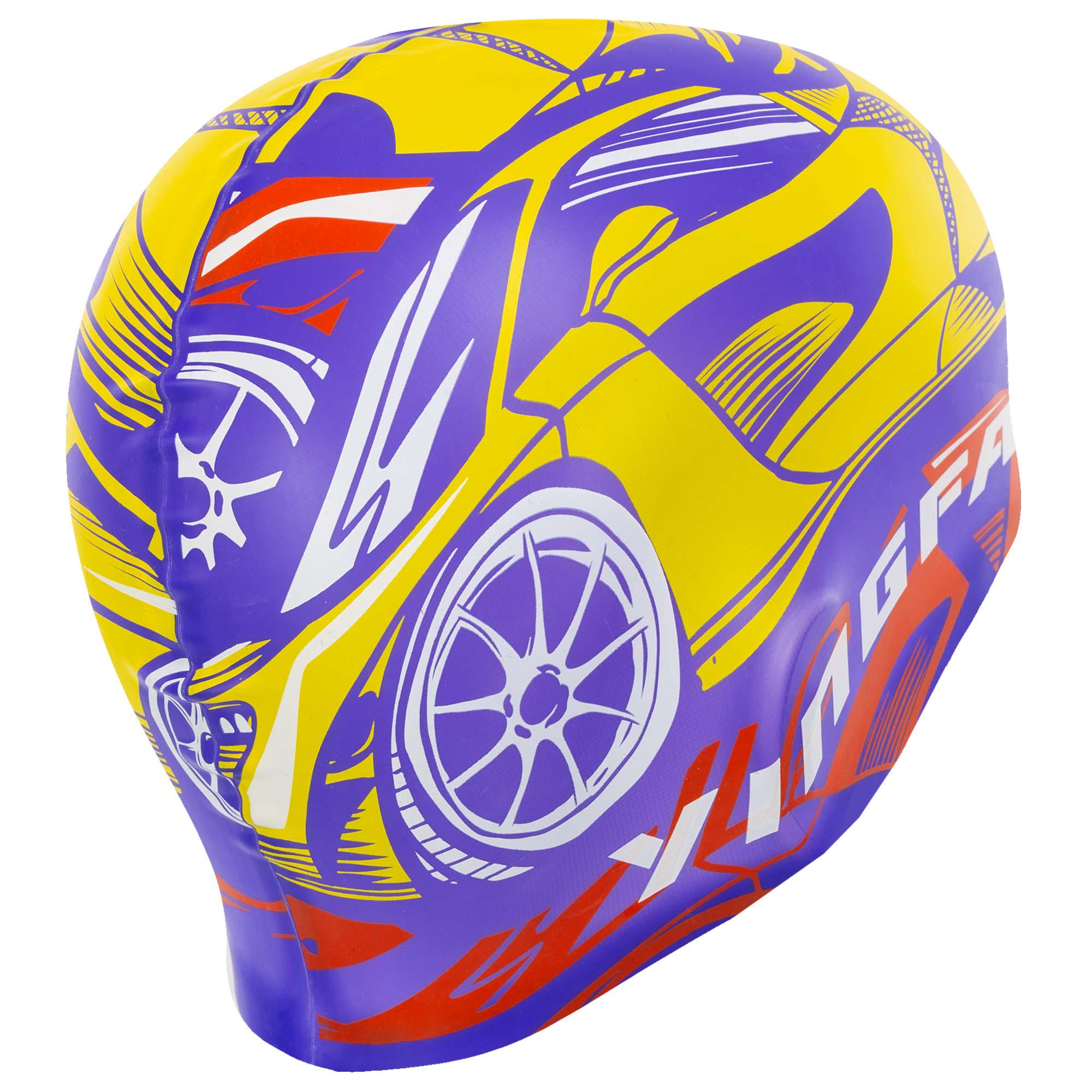 Шапочка для плавання дитяча YINGFA K0012 силіконова Жовто-синій (K0012_Желтый-синий) - фото 4 Шапочка для плавання дитяча YINGFA K0012 силіконова Жовто-синій (K0012_Желтый-синий) - фото 4